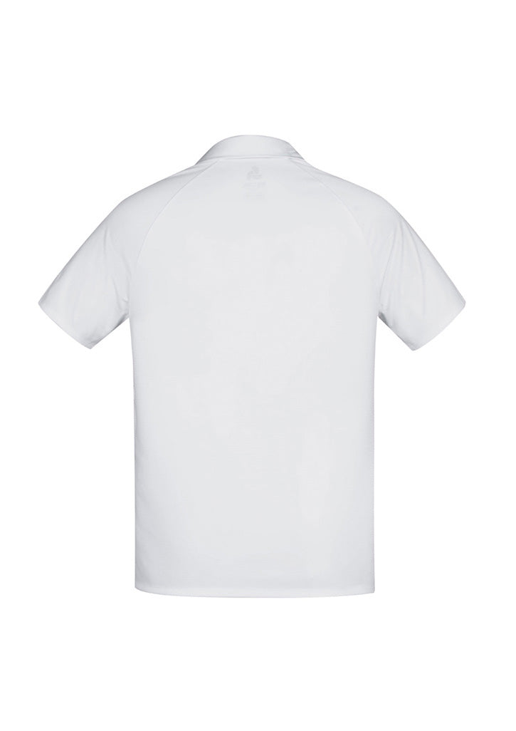Mens Academy Short Sleeve Polo - White/Silver ||SRC=https://cdn.fashionbizapps.nz/honeybee/images/P012MS_bProduct_White_Silver_02_gm45uxo.jpg