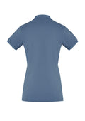 Womens City Short Sleeve Polo - Grey Smoke ||SRC=https://cdn.fashionbizapps.nz/honeybee/images/P105LS_bProduct_GreySmoke_02_4H5DcZz.jpg