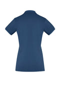 Womens City Short Sleeve Polo - Mineral Blue ||SRC=https://cdn.fashionbizapps.nz/honeybee/images/P105LS_bProduct_MineralBlue_02_pZaYBT2.jpg