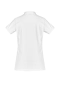 Womens City Short Sleeve Polo - White ||SRC=https://cdn.fashionbizapps.nz/honeybee/images/P105LS_bProduct_White_02_MaLH1Ed.jpg