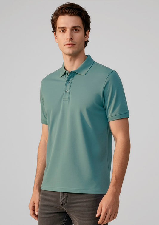 Mens City Short Sleeve Polo ||SRC=https://cdn.fashionbizapps.nz/honeybee/images/P105MS_Talent_JasperGreen_01_3Z6sSsw.jpg