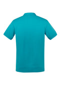 Mens City Short Sleeve Polo - Teal ||SRC=https://cdn.fashionbizapps.nz/honeybee/images/P105MS_bProduct_Teal_02_CBM6CVP.jpg
