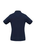 Womens Ice Short Sleeve Polo - Navy ||SRC=https://cdn.fashionbizapps.nz/honeybee/images/P112LS_bProduct_Navy_02_IsBaMwe.jpg