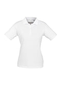 Womens Ice Short Sleeve Polo - White ||SRC=https://cdn.fashionbizapps.nz/honeybee/images/P112LS_bProduct_White_01_hZfkXqI.jpg
