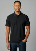 Mens Ice Short Sleeve Polo ||SRC=https://cdn.fashionbizapps.nz/honeybee/images/P112MS_Talent_Black_01_R_2HL37NH.jpg