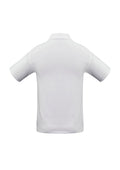 Mens Ice Short Sleeve Polo - White ||SRC=https://cdn.fashionbizapps.nz/honeybee/images/P112MS_bProduct_White_02_oGqcEpa.jpg