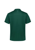 Mens Balance Short Sleeve Polo - Forest/White ||SRC=https://cdn.fashionbizapps.nz/honeybee/images/P200MS_bProduct_Forest_White_02_8OhOn83.jpg