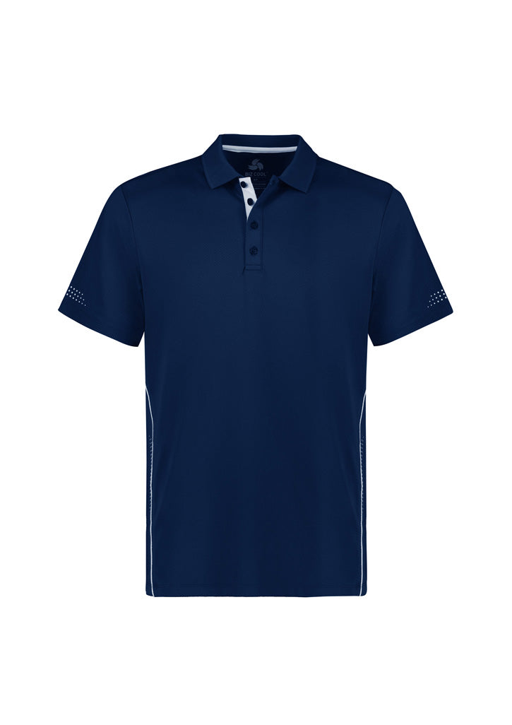 Mens Balance Short Sleeve Polo - Navy/White ||SRC=https://cdn.fashionbizapps.nz/honeybee/images/P200MS_bProduct_Navy_White_01_QbQxTFW.jpg