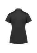 Womens Action Short Sleeve Polo - Grey ||SRC=https://cdn.fashionbizapps.nz/honeybee/images/P206LS_Product_Grey_02.jpg