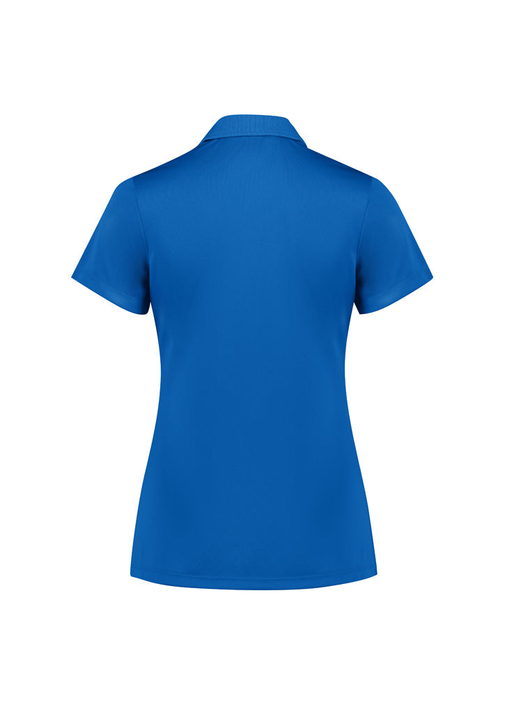Womens Action Short Sleeve Polo - Royal ||SRC=https://cdn.fashionbizapps.nz/honeybee/images/P206LS_Product_Royal_02.jpg