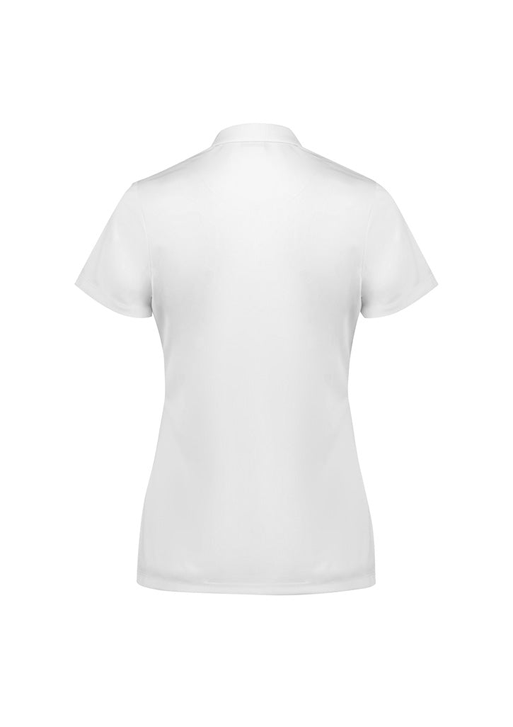 Womens Action Short Sleeve Polo - White ||SRC=https://cdn.fashionbizapps.nz/honeybee/images/P206LS_Product_White_02.jpg