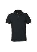 Mens Neon Short Sleeve Polo - Black ||SRC=https://cdn.fashionbizapps.nz/honeybee/images/P2100_bProduct_Black_01_VLzZKZR.jpg
