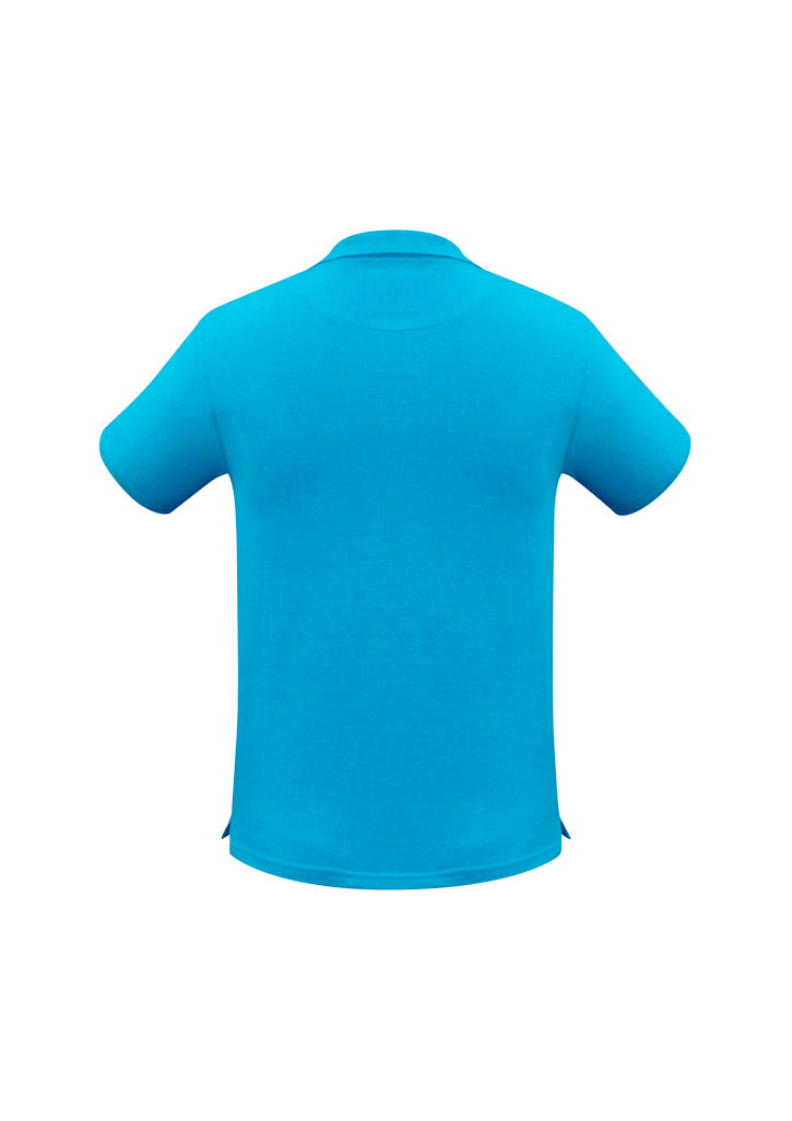 Mens Neon Short Sleeve Polo - Cyan ||SRC=https://cdn.fashionbizapps.nz/honeybee/images/P2100_bProduct_Cyan_02_5I0Kqcu.jpg