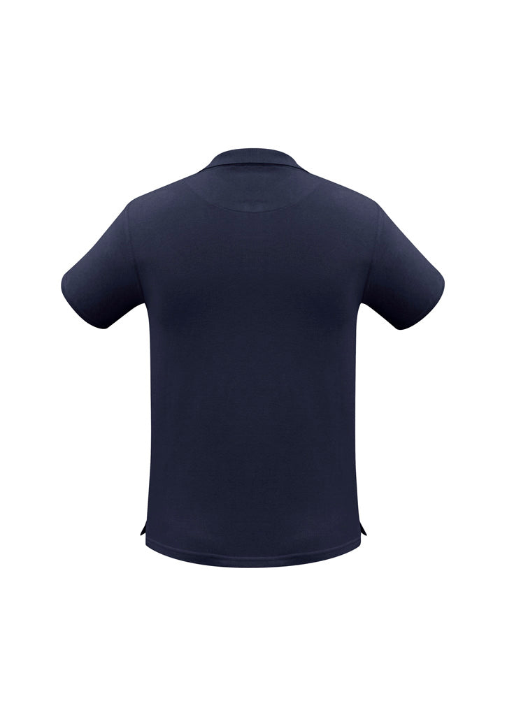 Mens Neon Short Sleeve Polo - Navy ||SRC=https://cdn.fashionbizapps.nz/honeybee/images/P2100_bProduct_Navy_02_FywzHOA.jpg