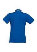Womens Cambridge Short Sleeve Polo - Royal/White/White ||SRC=https://cdn.fashionbizapps.nz/honeybee/images/P227LS_bProduct_Royal_White_White_02_ATLeyRc.jpg