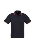 Mens Cambridge Short Sleeve Polo - Navy/Red/White ||SRC=https://cdn.fashionbizapps.nz/honeybee/images/P227MS_bProduct_Navy_Red_White_01_E9N5aIa.jpg