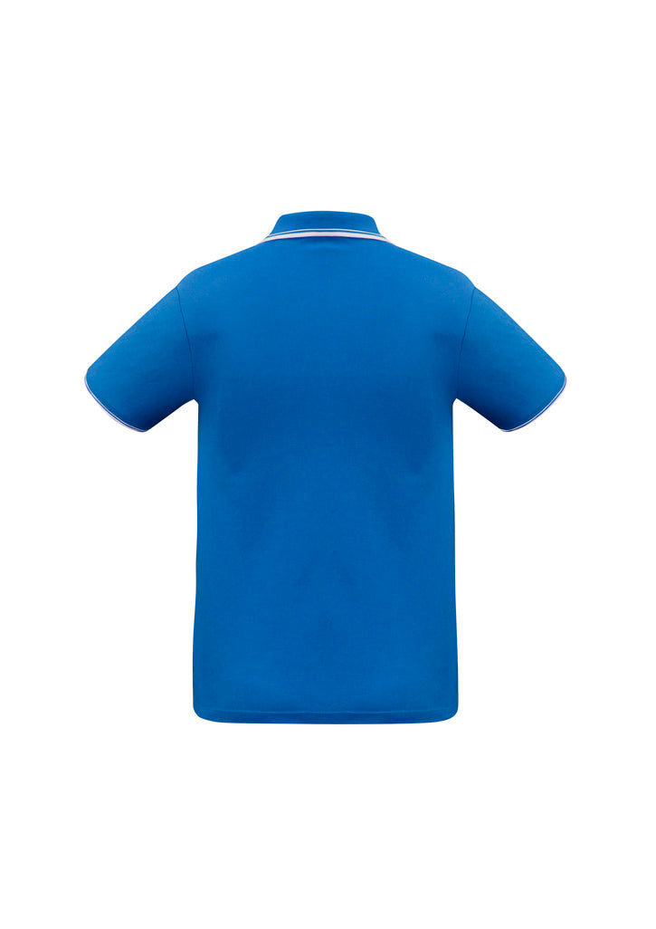 Mens Cambridge Short Sleeve Polo - Royal/White/White ||SRC=https://cdn.fashionbizapps.nz/honeybee/images/P227MS_bProduct_Royal_White_White_02_rUueCQD.jpg