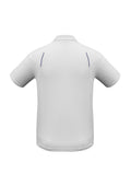 Mens United Short Sleeve Polo - White/Navy ||SRC=https://cdn.fashionbizapps.nz/honeybee/images/P244MS_bProduct_White_Navy_02_FhFgBX6.jpg