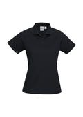 Womens Sprint Short Sleeve Polo - Black ||SRC=https://cdn.fashionbizapps.nz/honeybee/images/P300LS_bProduct_Black_01_quvxRbG.jpg