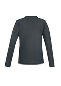 Womens Crew Long Sleeve Polo - Charcoal ||SRC=https://cdn.fashionbizapps.nz/honeybee/images/P400LL_bProduct_Charcoal_02_GoDNurV.jpg