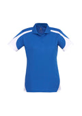 Womens Talon Short Sleeve Polo - Royal/White ||SRC=https://cdn.fashionbizapps.nz/honeybee/images/P401LS_bProduct_Royal_White_01_9i56pnc.jpg