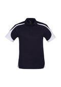 Mens Talon Short Sleeve Polo - Navy/White ||SRC=https://cdn.fashionbizapps.nz/honeybee/images/P401MS_bProduct_Navy_White_01_AJqxEXJ.jpg