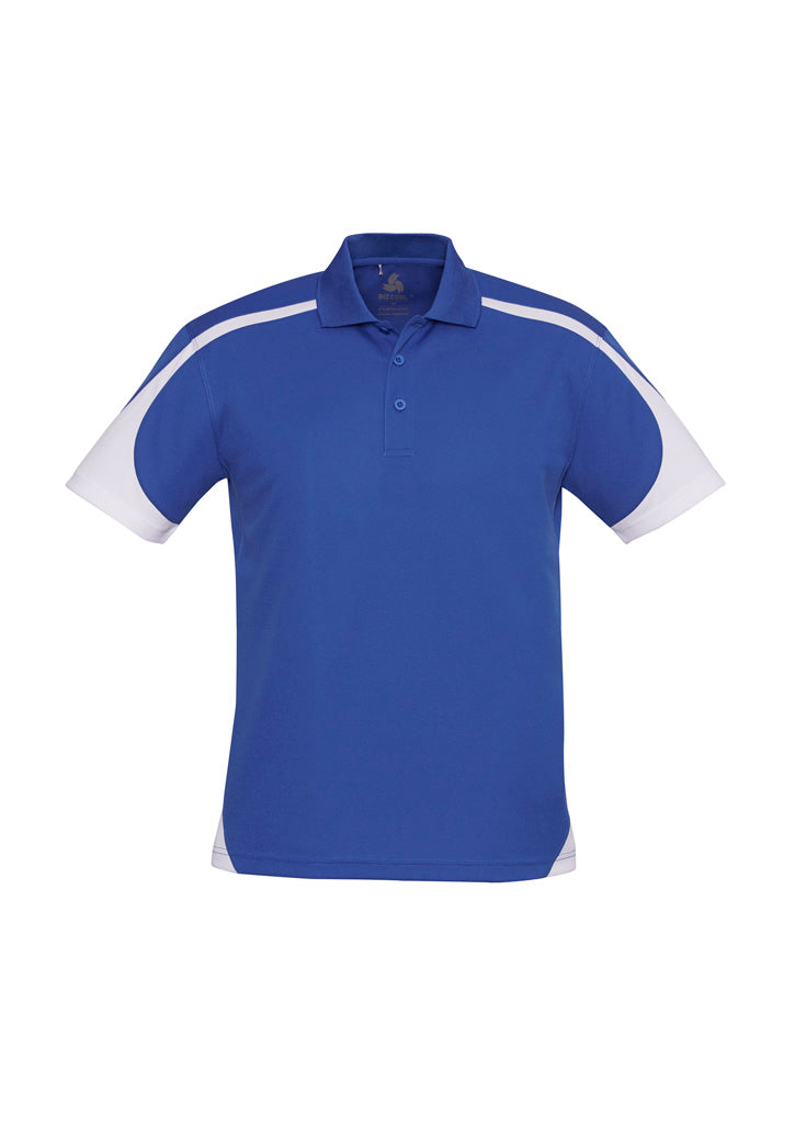 Mens Talon Short Sleeve Polo - Royal/White ||SRC=https://cdn.fashionbizapps.nz/honeybee/images/P401MS_bProduct_Royal_White_01_dlOQ2vv.jpg