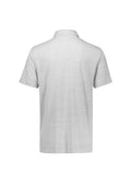Mens Orbit Short Sleeve Polo - Silver ||SRC=https://cdn.fashionbizapps.nz/honeybee/images/P410MS_Product_Silver_02.jpg