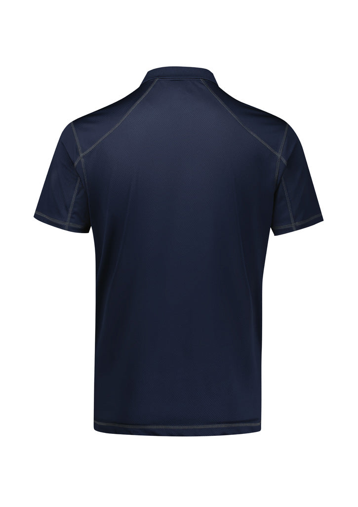 Mens Dart Short Sleeve Polo - Navy/Navy ||SRC=https://cdn.fashionbizapps.nz/honeybee/images/P419MS_Product_Navy_Navy_02_2q1Fo9g.jpg