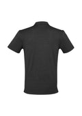 Mens Shadow Short Sleeve Polo - Graphite Black ||SRC=https://cdn.fashionbizapps.nz/honeybee/images/P501MS_bProduct_GraphiteBlack_02_stCJY9C.jpg