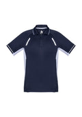 Mens Renegade Short Sleeve Polo - Navy/White/Silver ||SRC=https://cdn.fashionbizapps.nz/honeybee/images/P700MS_bProduct_Navy_White_Silver_01_Y1N6WXj.jpg