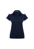 Womens Rival Short Sleeve Polo - Navy/White ||SRC=https://cdn.fashionbizapps.nz/honeybee/images/P705LS_bProduct_Navy_White_01_DNiZGKn.jpg