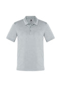 Mens Aero Short Sleeve Polo - Silver ||SRC=https://cdn.fashionbizapps.nz/honeybee/images/P815MS_Product_Silver_01_zS3bLPc.jpg