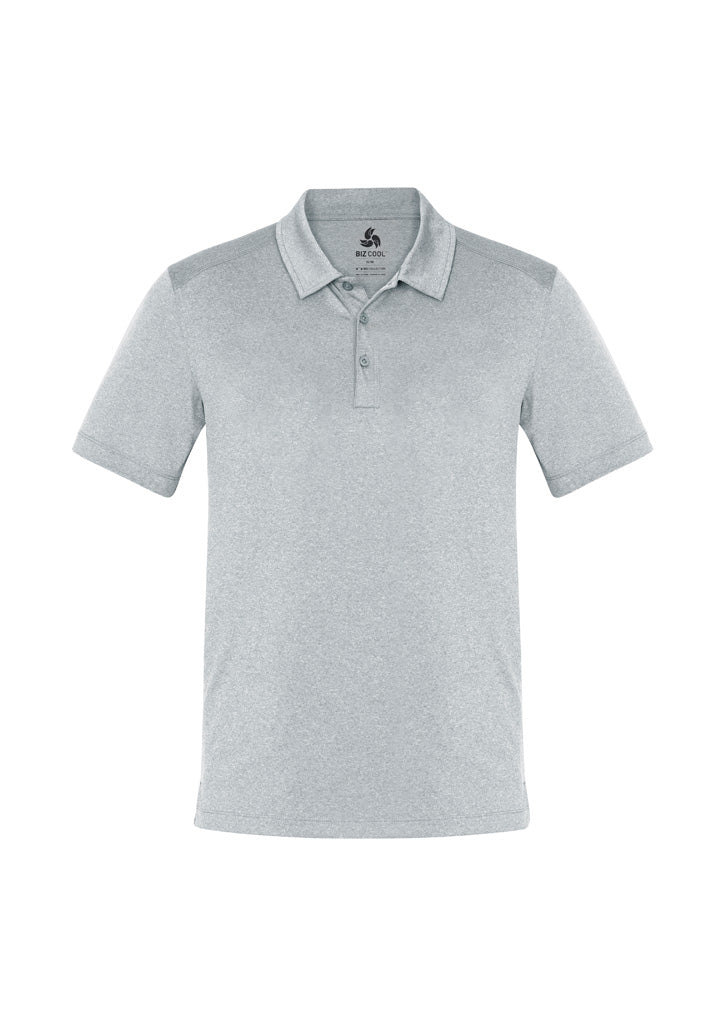 Mens Aero Short Sleeve Polo - Silver ||SRC=https://cdn.fashionbizapps.nz/honeybee/images/P815MS_Product_Silver_01_zS3bLPc.jpg