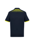 Mens Galaxy Short Sleeve Polo - Navy/Fluoro Yellow ||SRC=https://cdn.fashionbizapps.nz/honeybee/images/P900MS_bProduct_Navy_FluoroYellow_02_cxih7L9.jpg