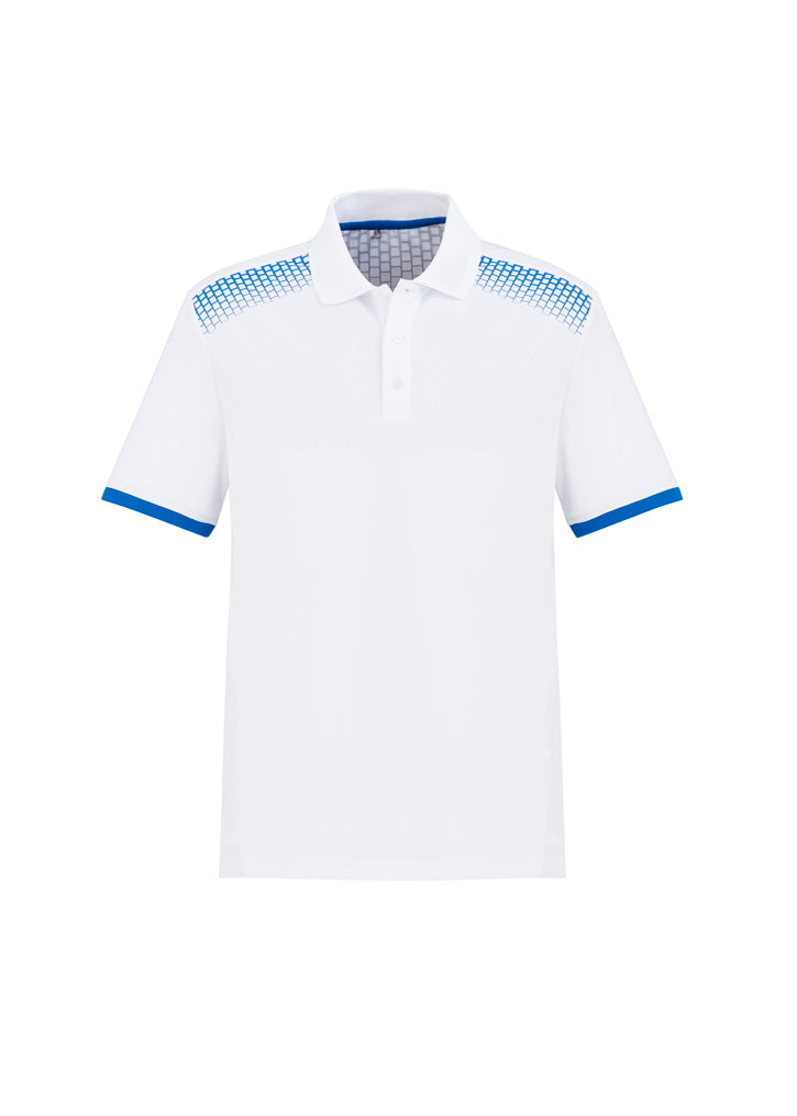 Mens Galaxy Short Sleeve Polo - White/Royal ||SRC=https://cdn.fashionbizapps.nz/honeybee/images/P900MS_bProduct_White_Royal_01_TPPuilh.jpg