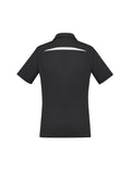 Womens Sonar Short Sleeve Polo - Black/White ||SRC=https://cdn.fashionbizapps.nz/honeybee/images/P901LS_bProduct_Black_White_02_NU0TCIz.jpg