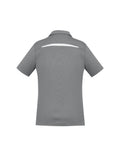 Womens Sonar Short Sleeve Polo - Silver/White ||SRC=https://cdn.fashionbizapps.nz/honeybee/images/P901LS_bProduct_Silver_White_02_VRliEra.jpg