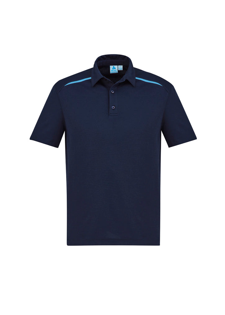 Mens Sonar Short Sleeve Polo - Navy/Sky ||SRC=https://cdn.fashionbizapps.nz/honeybee/images/P901MS_bProduct_Navy_Sky_01_jjdOsmN.jpg