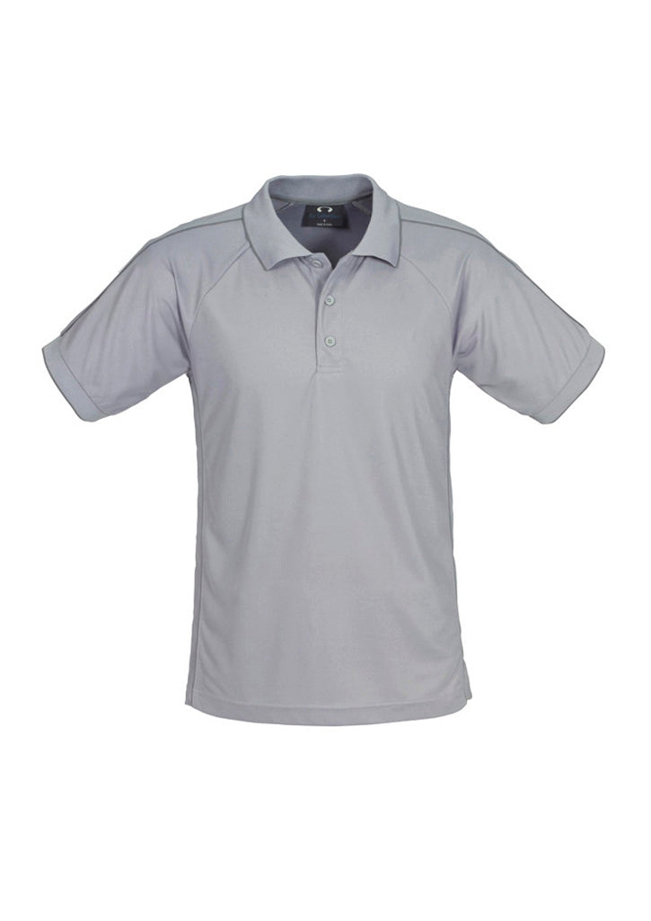 Mens Resort Short Sleeve Polo - Grey/Charcoal ||SRC=https://cdn.fashionbizapps.nz/honeybee/images/P9900_bProduct_Grey_Charcoal_01_kVQ1GNF.jpg