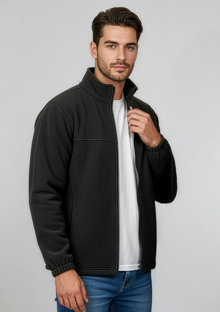 Mens Plain Jacket ||SRC=https://cdn.fashionbizapps.nz/honeybee/images/PF630_Talent_Black_01.jpg