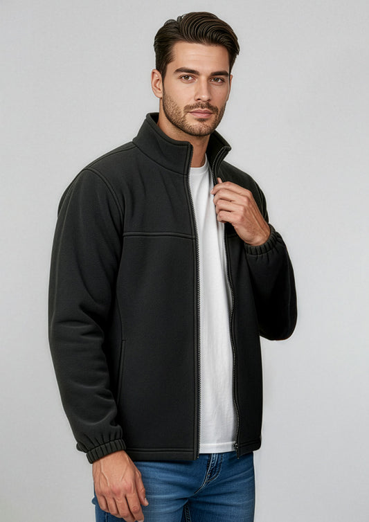 Mens Plain Jacket ||SRC=https://cdn.fashionbizapps.nz/honeybee/images/PF630_Talent_Black_01.jpg