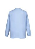 Womens Lily Hi-Lo Blouse - Ice Blue ||SRC=https://cdn.fashionbizapps.nz/honeybee/products/management/data/images/product/725x1026/S014LL_IceBlue_B_Vlu4w4R.jpg
