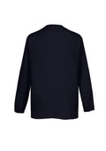 Womens Lily Hi-Lo Blouse - Ink ||SRC=https://cdn.fashionbizapps.nz/honeybee/images/S014LL_Product_Ink_02.jpg