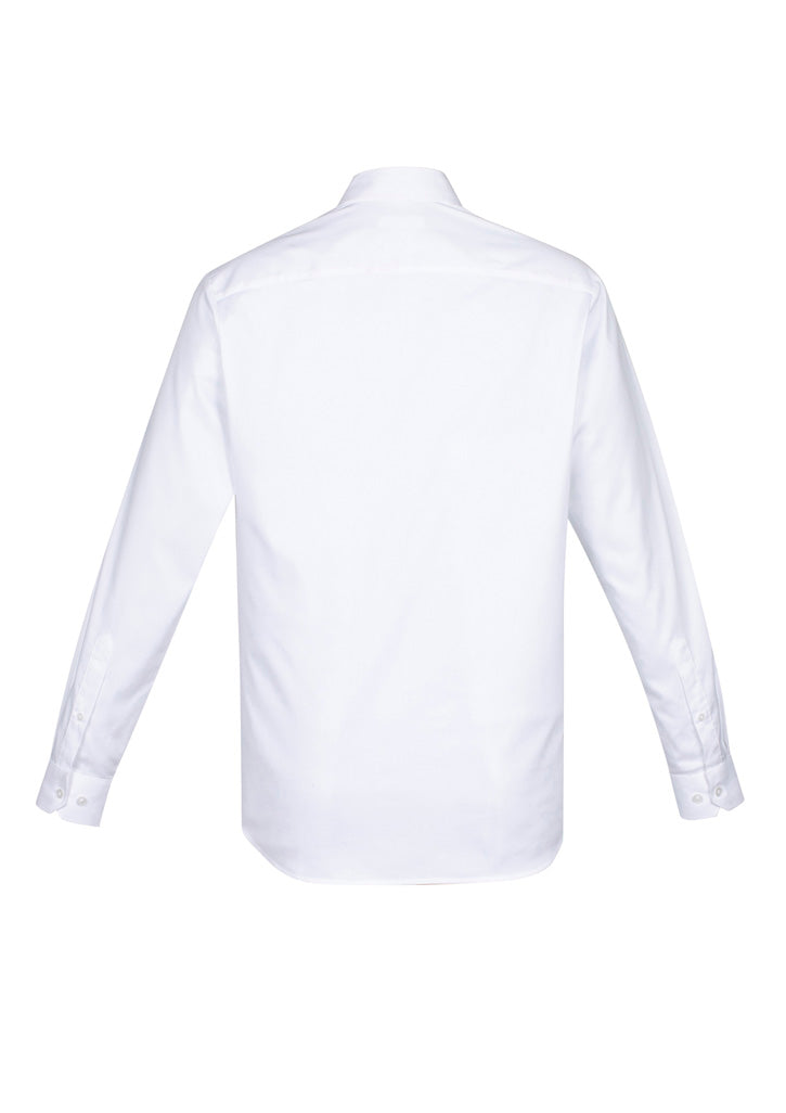 Mens Camden Long Sleeve Shirt - White ||SRC=https://cdn.fashionbizapps.nz/honeybee/images/S016ML_bProduct_White_02_Fp8xCdX.jpg