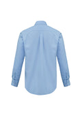 Mens Base Long Sleeve Shirt - Blue ||SRC=https://cdn.fashionbizapps.nz/honeybee/images/S10510_bProduct_Blue_02_1WuIlY0.jpg
