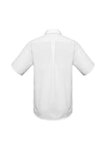 Mens Base Short Sleeve Shirt - White ||SRC=https://cdn.fashionbizapps.nz/honeybee/images/S10512_bProduct_White_02_txuVWDC.jpg
