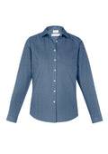 Womens Memphis Long Sleeve Shirt - Grey Smoke ||SRC=https://cdn.fashionbizapps.nz/honeybee/images/S127LL_bProduct_GreySmoke_01_pE6dcZd.jpg