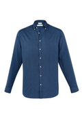 Mens Memphis Long Sleeve Shirt - Mineral Blue ||SRC=https://cdn.fashionbizapps.nz/honeybee/images/S127ML_bProduct_MineralBlue_01_ev14KlK.jpg