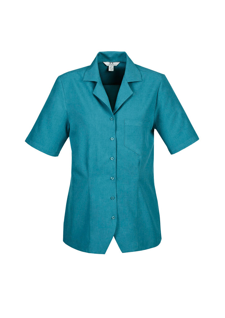 Womens Oasis Overblouse - Teal ||SRC=https://cdn.fashionbizapps.nz/honeybee/images/S265LS_bProduct_Teal_01_h1B40qL.jpg